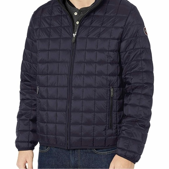 UGG Men SIZE XL Joel Packable Quilted Puffer Jacket NAVY BLUE - Picture 3 of 15